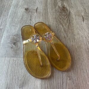Tory Burch Mini Miller Jelly Thong Sandals